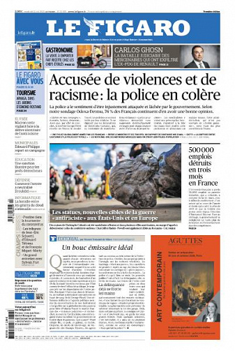 Le Figaro du Vendredi 12 Juin 2020
