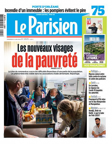 Le Parisien du Vendredi 12 Juin 2020