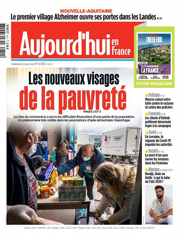 Aujourd’hui en France - 12 Juin 2020