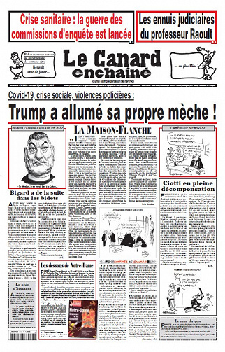 Le Canard enchaîné N°5195 - 3 Juin 2020