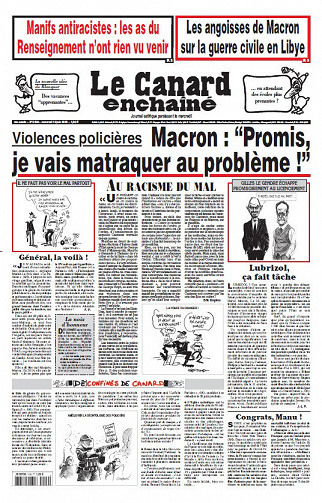 Le Canard enchaîné N°5196 - 10 Juin 2020