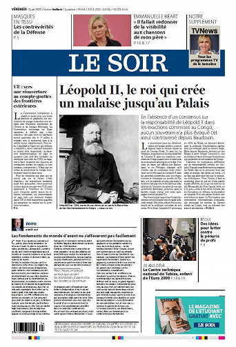 Le Soir - Vendredi 12 Juin 2020