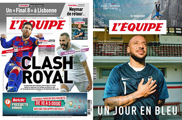 Pack L’Equipe + L’Equipe Magazine - Samedi 13 Juin 2020