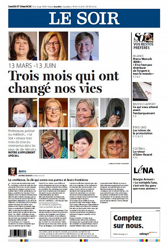 Le Soir - Samedi 13 Juin 2020