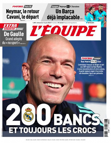 L’equipe du Dimanche 14 Juin 2020