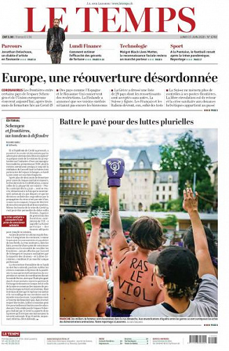 Le Temps - 15 Juni 2020