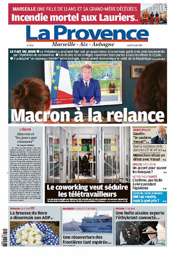 La Provence Marseille - Lundi 15 Juin 2020