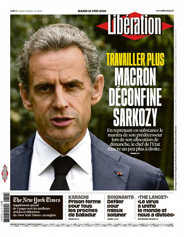Libération du Mardi 16 Juin 2020