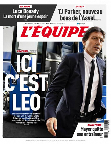 L’equipe du Mardi 16 Juin 2020