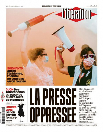 Libération du Mercredi 17 Juin 2020
