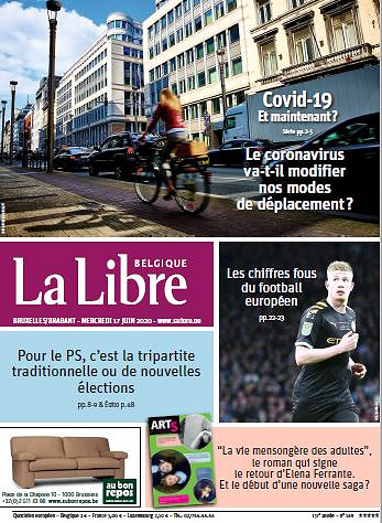 La Libre Belgique - Mercredi 17 Juin 2020