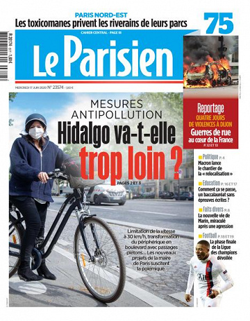 Le Parisien du Mercredi 17 Juin 2020