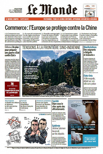 Le Monde - Jeudi 18 Juin 2020