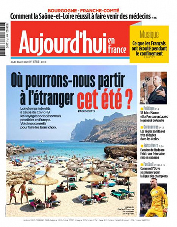 Aujourd’hui en France - 18 Juin 2020