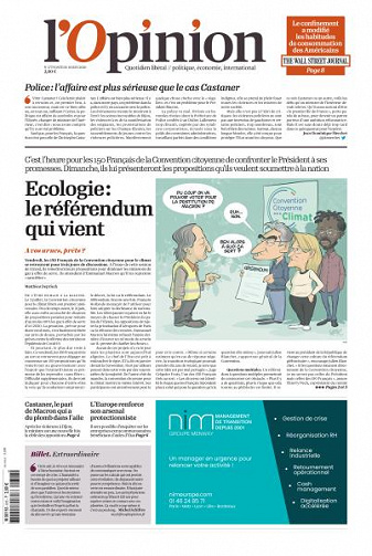 L’Opinion - 18 Juin 2020