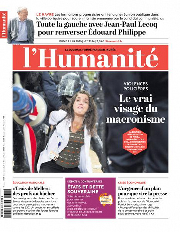 L’Humanite - 18 Juin 2020