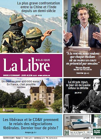 La Libre Belgique - Jeudi 18 Juin 2020