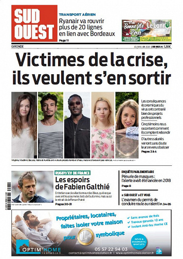 Sud Ouest Sud-Gironde - Jeudi 18 Juin 2020