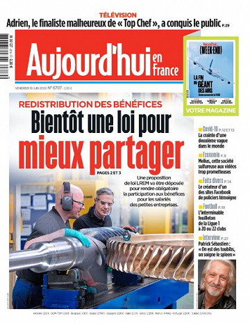 Aujourd’hui en France - 19 Juin 2020