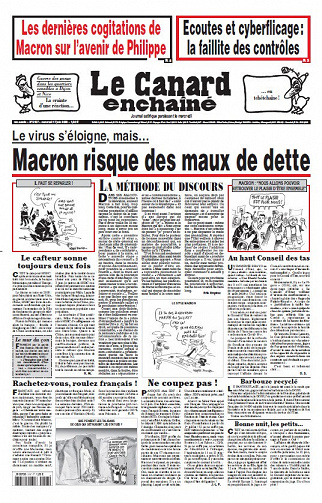 Le Canard enchaîné N°5197 - 17 Juin 2020