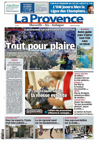 La Provence Marseille - Samedi 20 Juin 2020