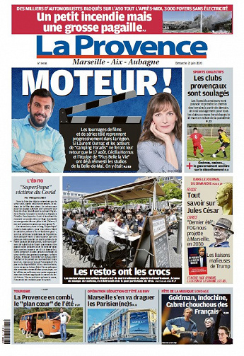 La Provence Marseille - Dimanche 21 Juin 2020