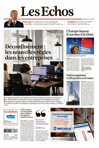 Les Echos du Mardi 23 Juin 2020