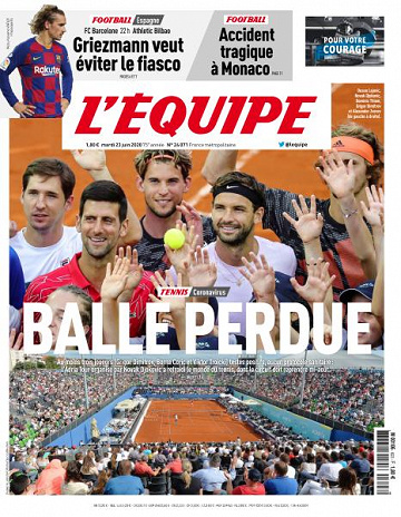 L’equipe du Mardi 23 Juin 2020