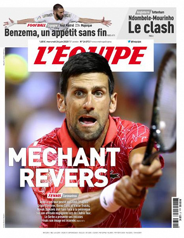 L’equipe du Mercredi 24 Juin 2020
