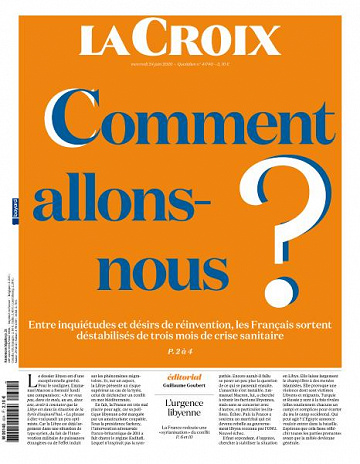 La Croix - 24 Juin 2020