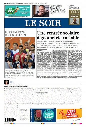 Le Soir - Mercredi 24 Juin 2020