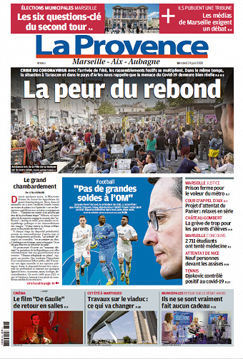 La Provence Marseille - Mercredi 24 Juin 2020