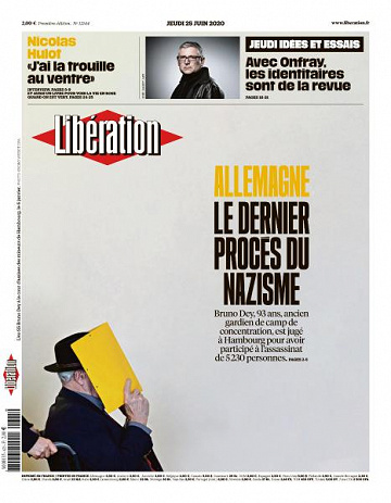 Libération du Jeudi 25 Juin 2020