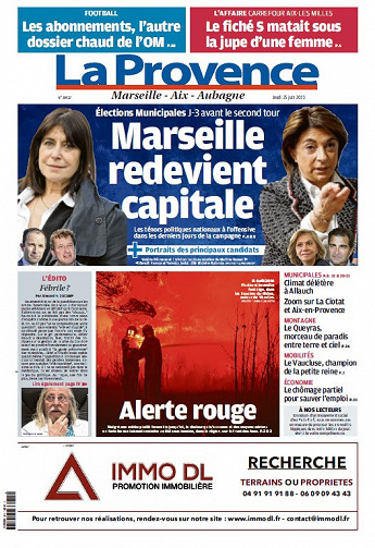 La Provence Marseille - Jeudi 25 Juin 2020