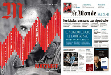 Pack Le Monde + M le Magazine du Monde - Samedi 27 Juin 2020