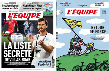 Pack L’Equipe + L’Equipe Magazine - Samedi 27 Juin 2020