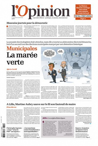 L’Opinion - 29 Juin 2020
