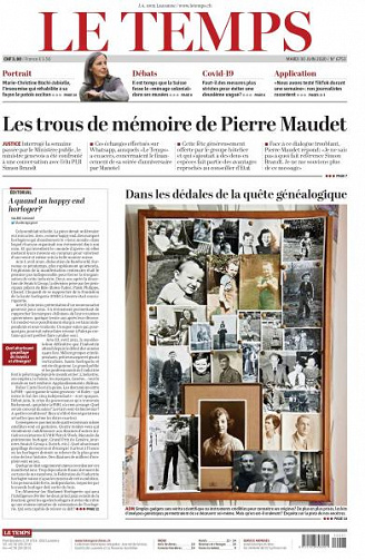 Le Temps - 30 Juin 2020
