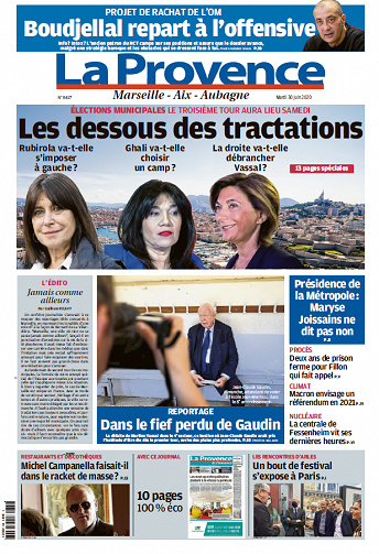 La Provence  Marseille - Mardi 30 juin 2020