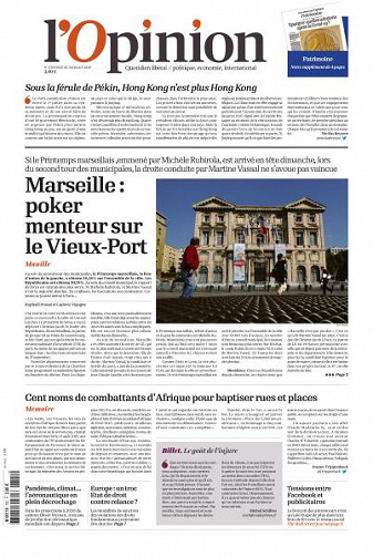 L’Opinion - 2 Juillet 2020