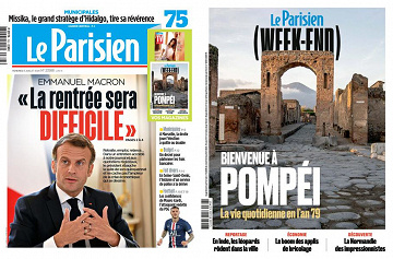 Pack Le Parisien + Le Parisien Week-End - Vendredi 3 Juillet 2020
