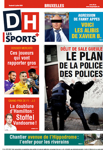 La Dernière Heure-Bruxelles - Vendredi 3 Juillet 2020