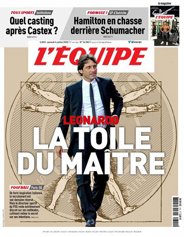 L’equipe du Samedi 4 Juillet 2020