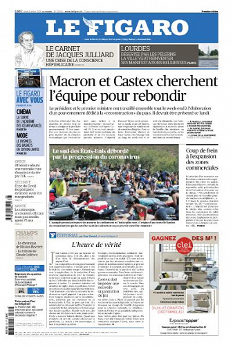 Le Figaro du Lundi 6 Juillet 2020