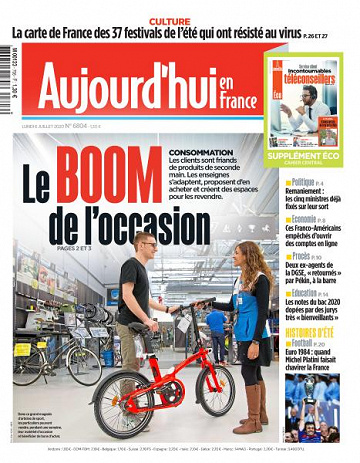 Aujourd’hui en France - 6 Juillet 2020