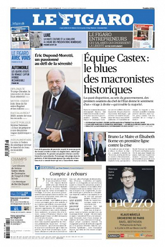 Le Figaro du Mercredi 8 Juillet 2020