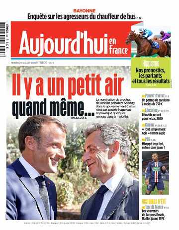 Aujourd’hui en France - 8 Juillet 2020