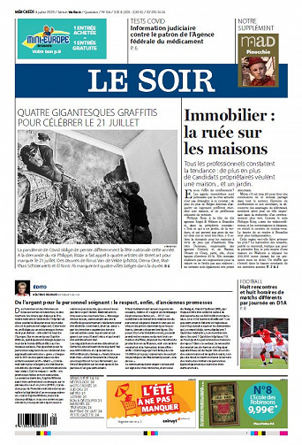 Le Soir - Mercredi 8 Juillet 2020