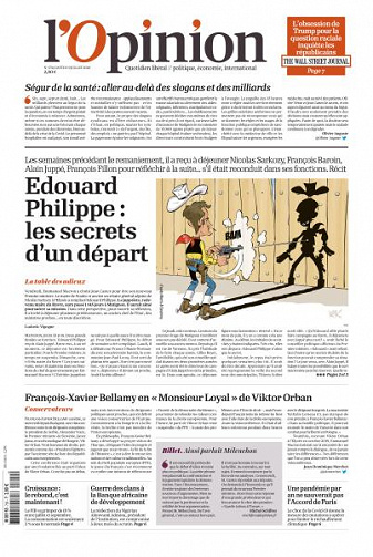L’Opinion - 9 Juillet 2020