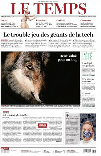 Le Temps - 9 Juillet 2020